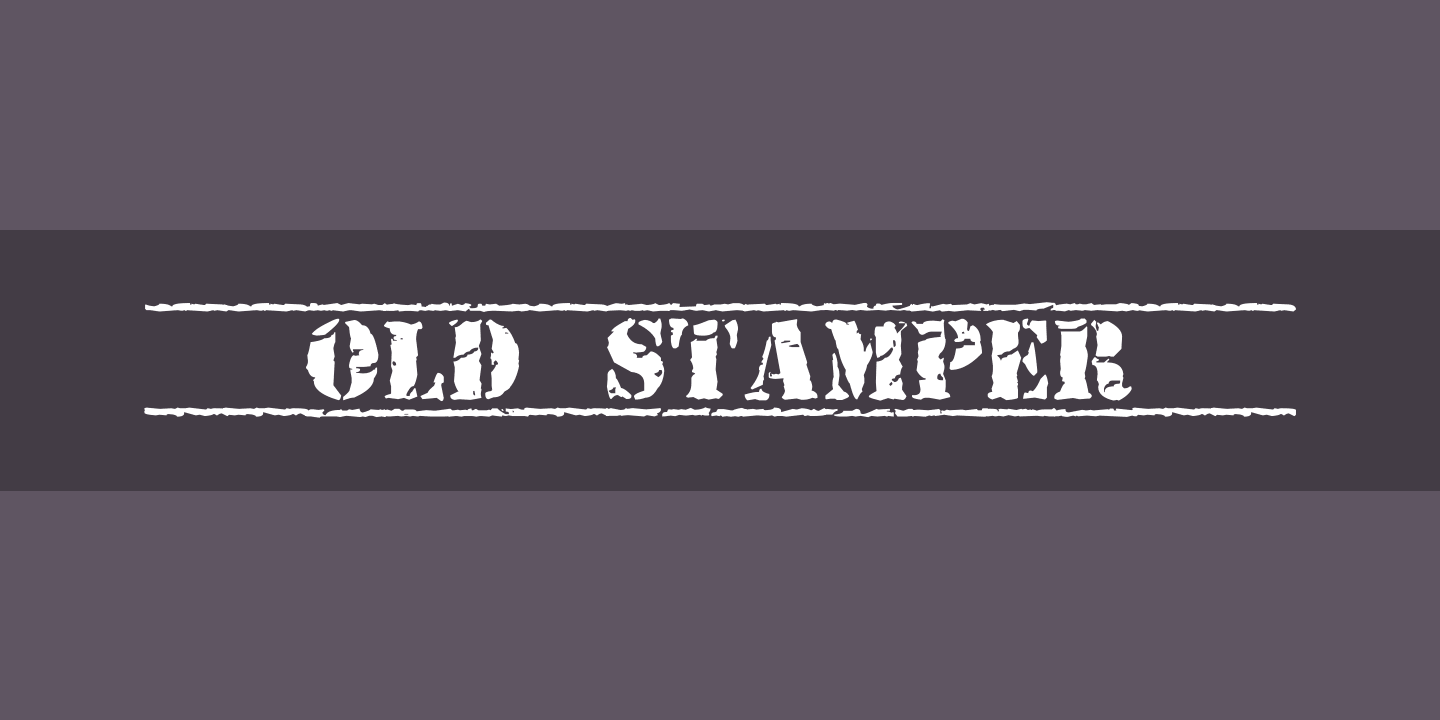 Old Stamper